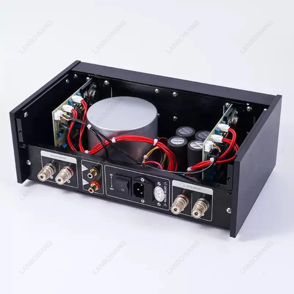 Quad405 Power Amplifier Chassis Clone Version, Support T‑Angle Aluminum For Hi‑Fi Audio Amplifier Diy Assembly Repair