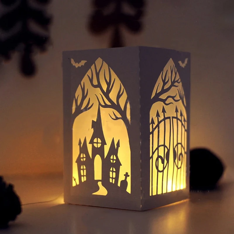 

Halloween Haunted House Lantern Metal Cutting Dies for Scrapbooking Photo Album Decoration DIY Cards Making Craft Dies Cut
