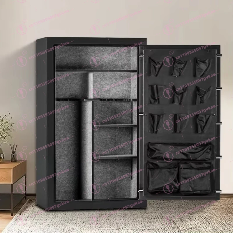 Anti-theft Fireproof Welded Black Heavy Duty Safe Locker for Home Office Hotel Cash Jewelry Important Document Valuables Storage