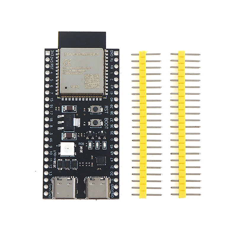 ESP32-S3 WiFi+Bluetooth Internet Of Things Dual Type-C Development Board For Arduino 8MB PSRAM 16MB FLASH N8R2 44Pin CP2102