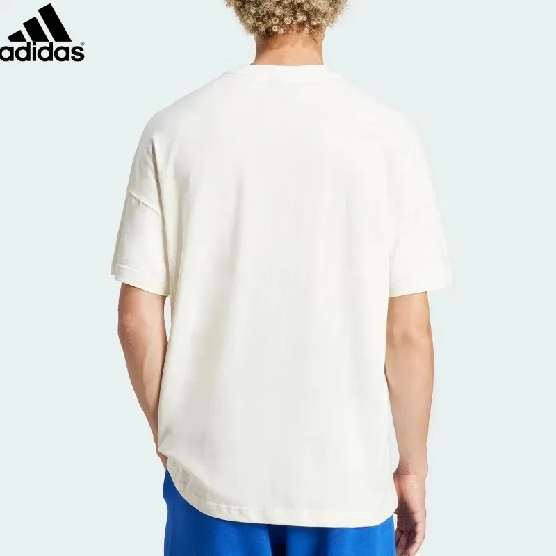 Adidas/Adidas genuine summer new men's classic fashion simple short-sleeved T-shirt JJ3660