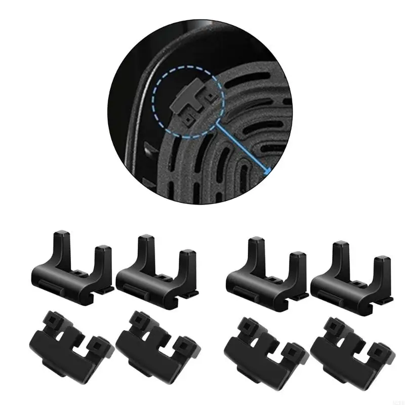 2025 Новый набор из 8 некачественных авиационных фритюрных силиконовых бамперных нож