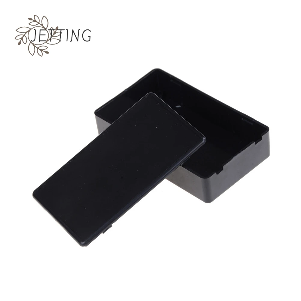 

Черный пластиковый корпус проекта, корпус прибора, электронный корпус 85*50*21 мм