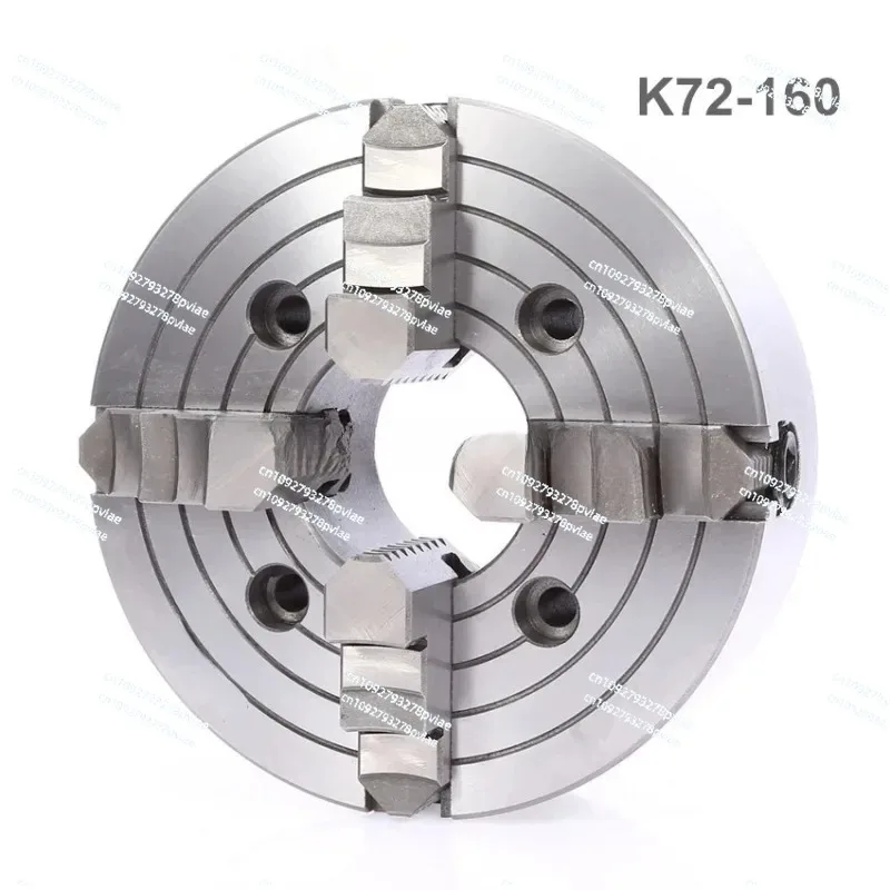 160MM manual lathe chuck/4-Jaw Independent Chuck，K72-160 4 jaw chuck