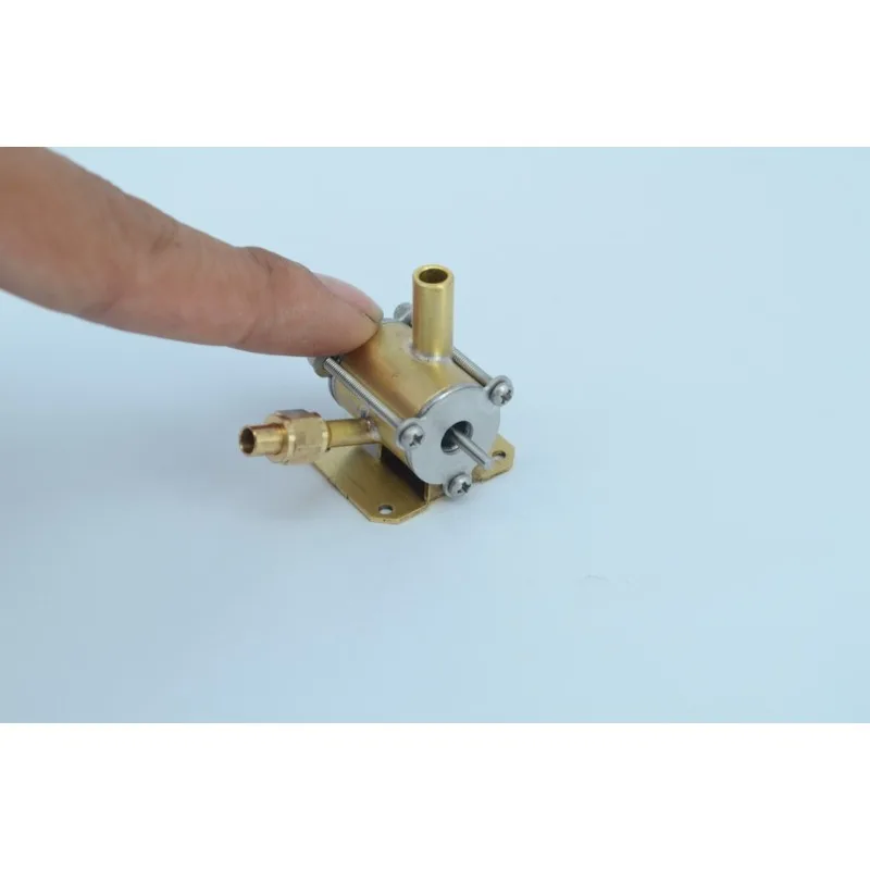 Mini High Speed Steam Turbine Model Assembly Kit, Turbomachine Demonstration Kit For Hobbyists And Collectors