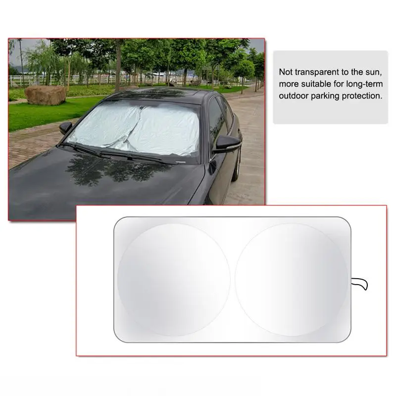 160*86cm/190*90cm Car Windshield Sunshade Cover Folding UV Protection Shield Universal Car Front Window Sun Block Sunshade Visor