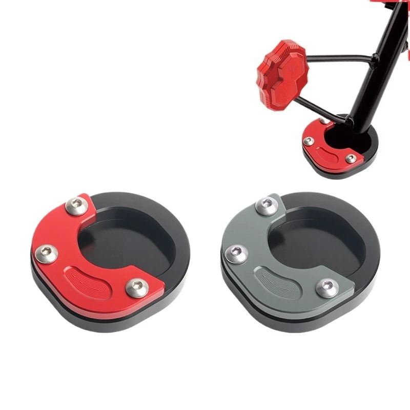 

Motorcycle Kickstand Decoration For KYMCO New Many125 newmany125 Parking Rack Base Plus Pad CNC Aluminum Modified Accessories