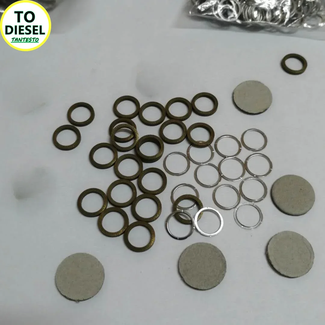 200PCS Genuine New Diesel Fuel Injector Valve Repair Kit F00VC99002 for Original  Oil Seal F 00V C99 002