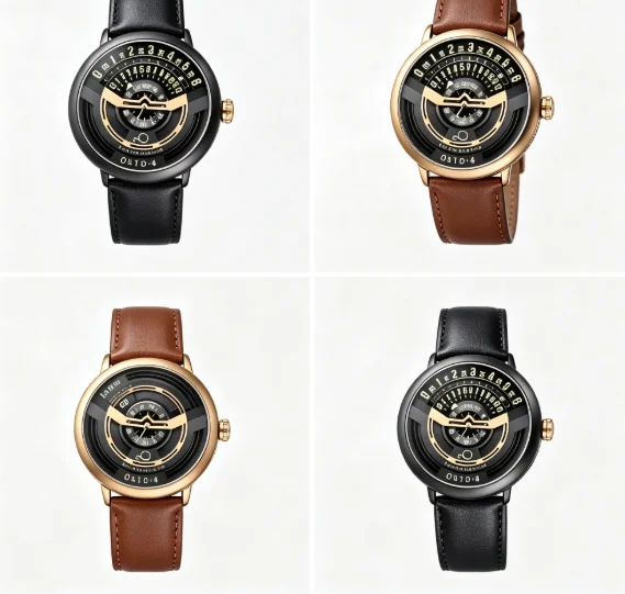 Fully Automatic Mechanical Watch Men's Personalized Luminous Watch Original Design Watch