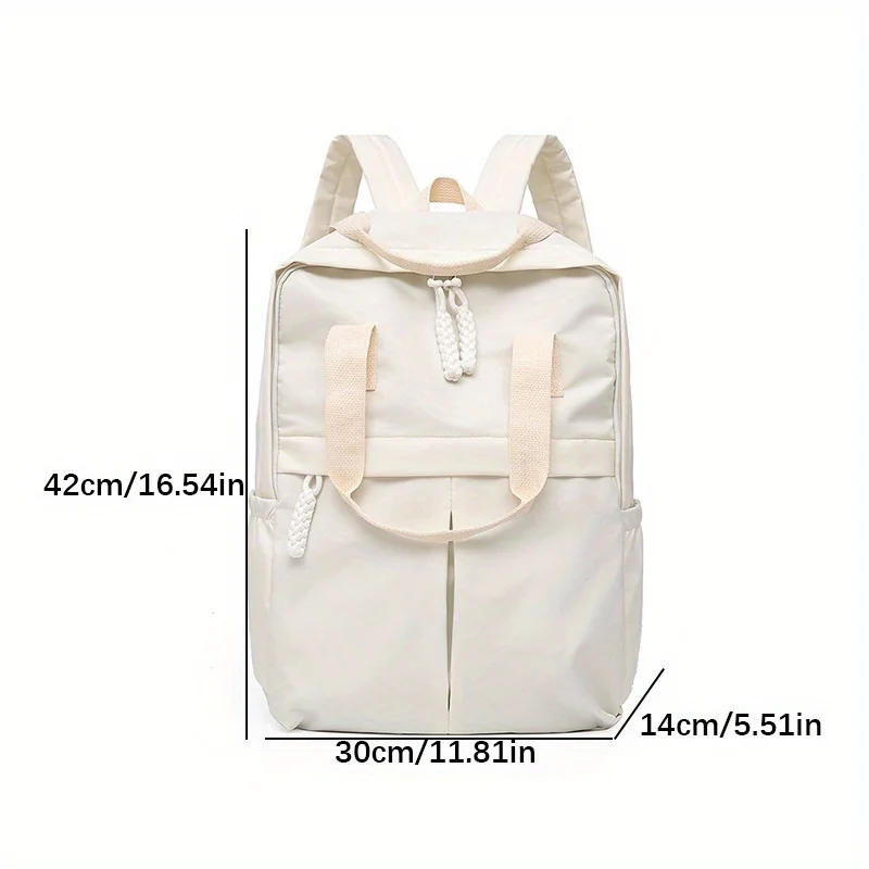 Unisex Casual Daypacks Durable dacron Handbag Fashion Backpacks Casual Large Capacity With Adjustable Strap For Commute