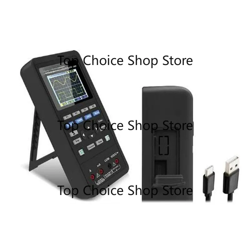 2D72 2C42 2D42 2C72 Handheld Oscilloscope Digital Multimeter Tester Usb Waveform Generator 3in1 Porta-ble Osciloscope