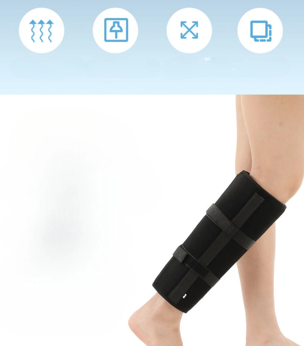 Tragbare Tibia Fibula Bein Fixierung Strap Bein Brace Unterstützung Schützen Gürtel Relief Schmerzen Atmungsaktive Rehabilitation Behandlung Geräte