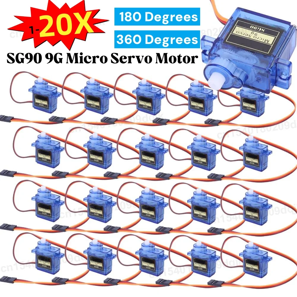 1-20X SG90 9G Micro…