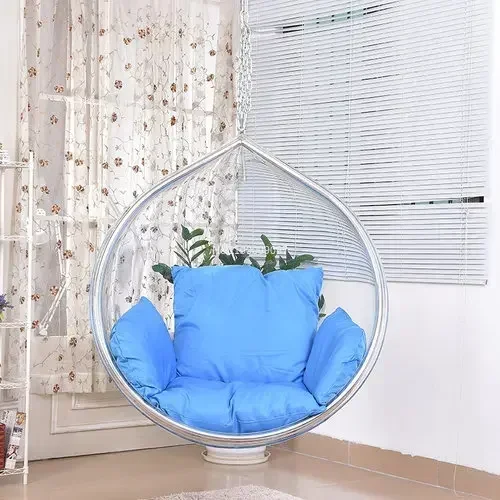 

Net Red Transparent Bubble Hemisphere Acrylic Hanging Basket Swing Ball patio furniture swing patio chair