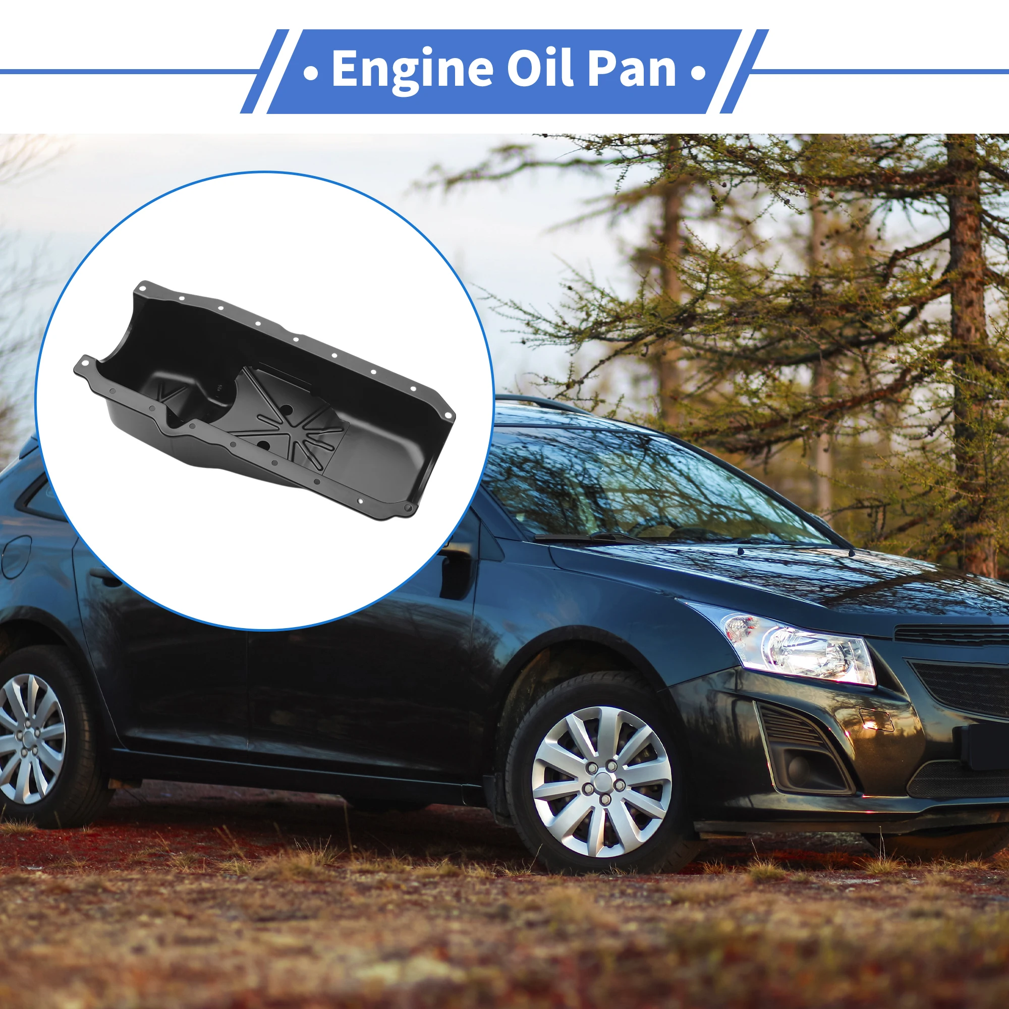 

UXCELL 1 шт. No 10055761/10147897/12524690 Масляный поддон двигателя для Chevrolet Blazer 1994 г.