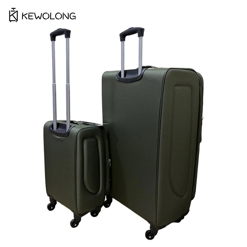 Extra Large Waterproof Oxford Fabric Checked Suitcase, Heavy Duty Spinner Trolley Luggage with Lock, Travel Duffel Bag