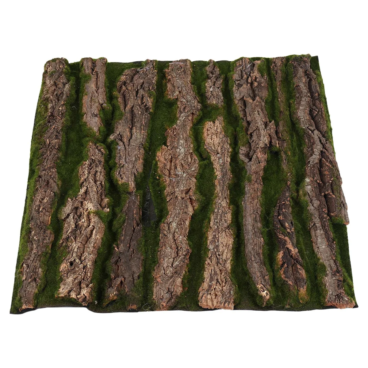

Simulation Tree Bark Home Sewer Decoration Fake Tree Bark Green Moss Wedding Decoration Grass Wall Artificial Plants-B