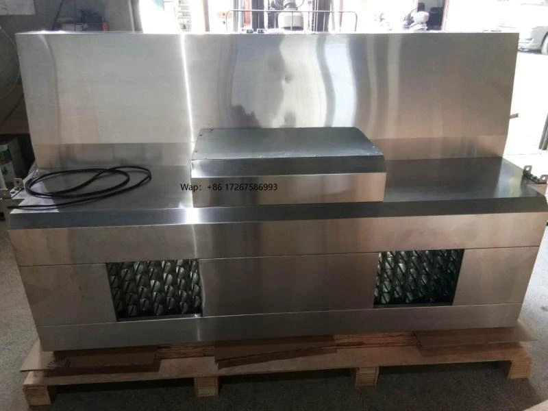 CE Kitchen Range Hood Commercial Restaurant BBQ  ESP System Exhaust Filter Ecology Unit Electrostatic Filter with ESP