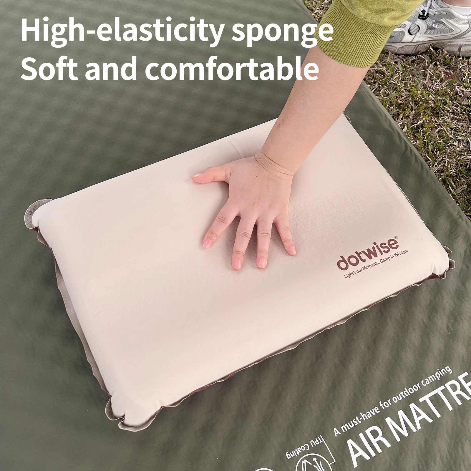 DOTWISE หมอนเป่าลมอัตโนมัติ หม - Travel Pillow Inflatable บทวิจารณ์และราคา