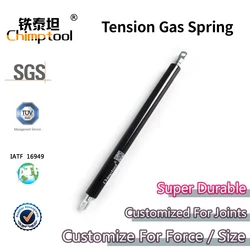 1 Piece Traction Gas Spring For Machine Furniture Lifting support rod gas spring Size Force Customize