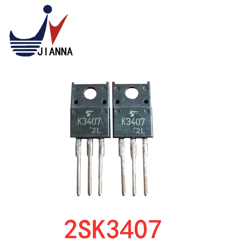 Free shipping  2SK3407 K3407  TO-220F    10PCS