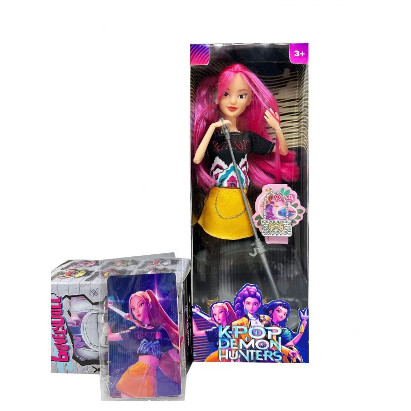 2025 Kpop Demon Hunters actiefiguur speelgoedset - Derpy Rumi Mira Zoey Sussy beeldjes pop voor fans kerstcadeaus