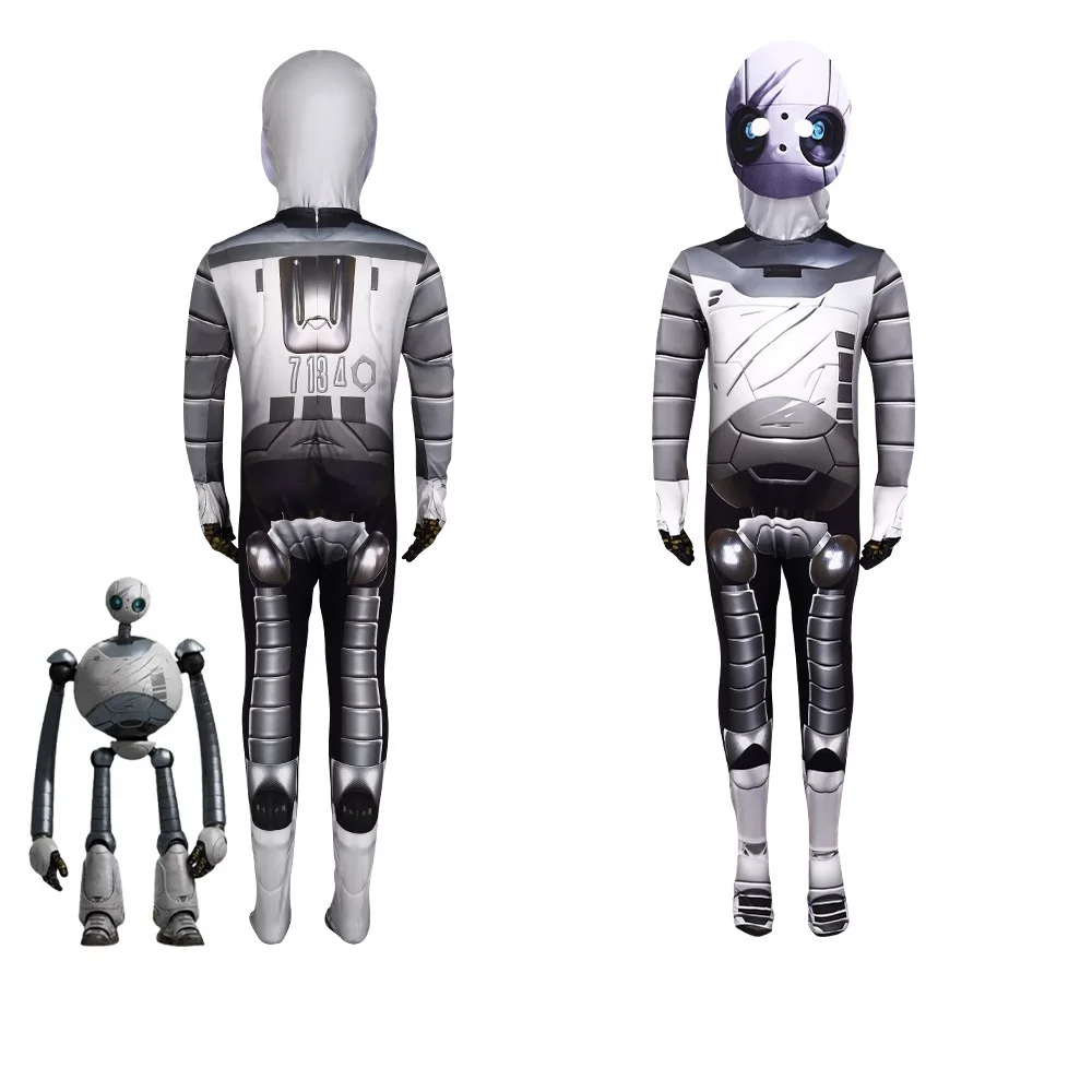 

The Wild Robot Cosplay Costume The Wild Robot Bodysuit Men Boys Halloween Carnival Cosplay Wild Robot Outfits