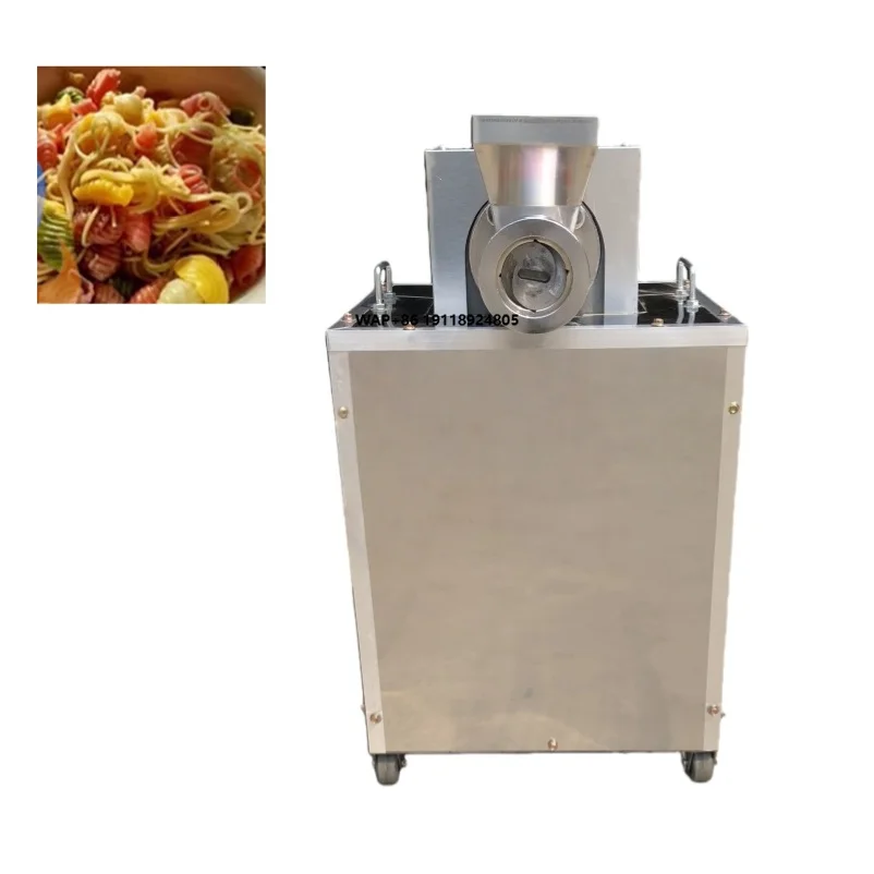 

Automatic Electric Pasta Dough Kneading Machine for Macaroni Hollow Tube Noodles and Spaghetti Extruder and Forming