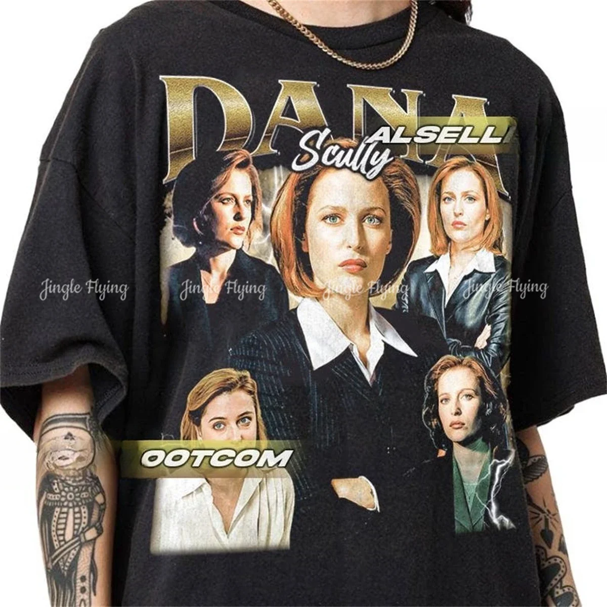 Лимитированная винтажная рубашка Dana Scully, подарок для женщин и мужчин, футболка унисекс премиум-класса