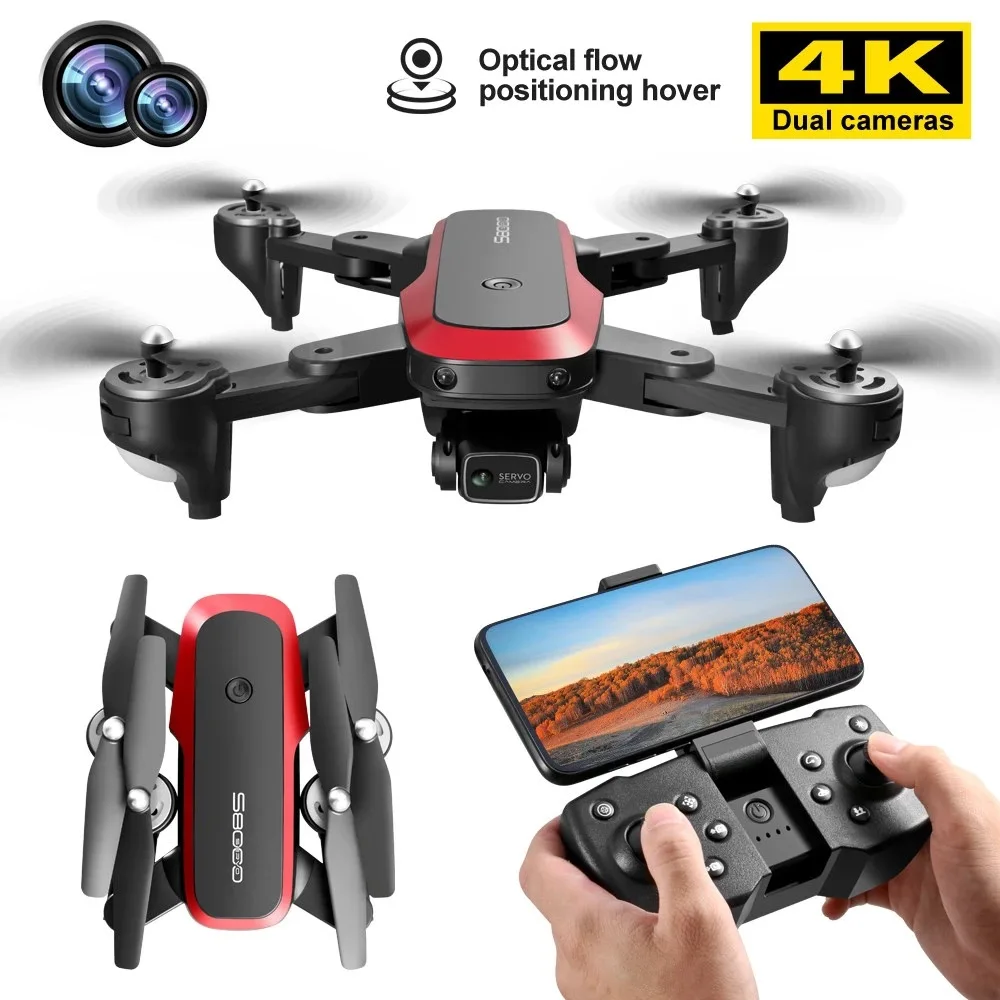 

S800 DRONE 4K Dual-lens HD Light Stream 360° Aerial Photography Real-time Transmission of Drone Remote Control Aircraft Toys