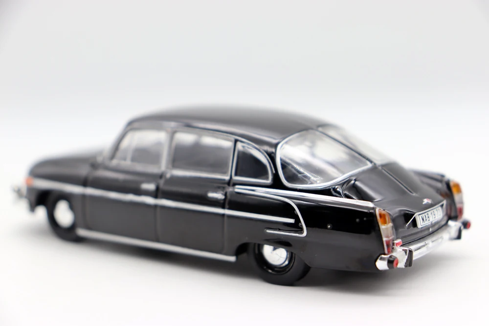 New 1/43 Tatra 603 1969 Black By AbrRex Scale Model Cars Diecast Matel for collection gift