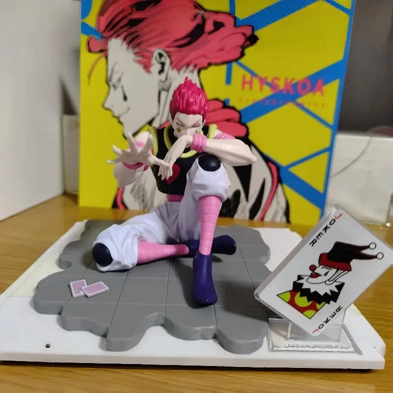 

In Stock Bandai Original Genuine Anime HUNTER×HUNTER Memorable Saga Special Hisoka 9cm Model Toy Figures Birthday Gift