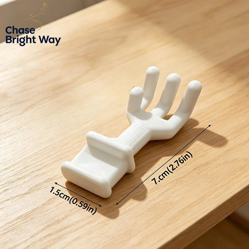 Creative Hand Shape Laptop Screen Support Bracket Portable Cooling Lid Holder Lightweight for Travel Business Outdoor Use