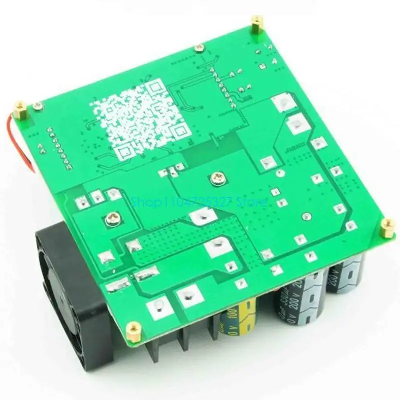 D8KF 900W Numerical Control Step Up Module 9-60V to 10-120V DC Converter Voltage Transformer Module Regulator with Fan