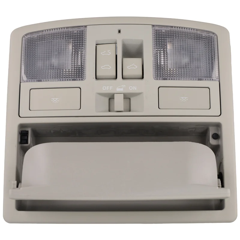 

ABXN-For Mazda 3 2010-2013 With Sunroof Switch Gray Overhead Console With Down Light BCN8-69-970B-75 BCN869970B75