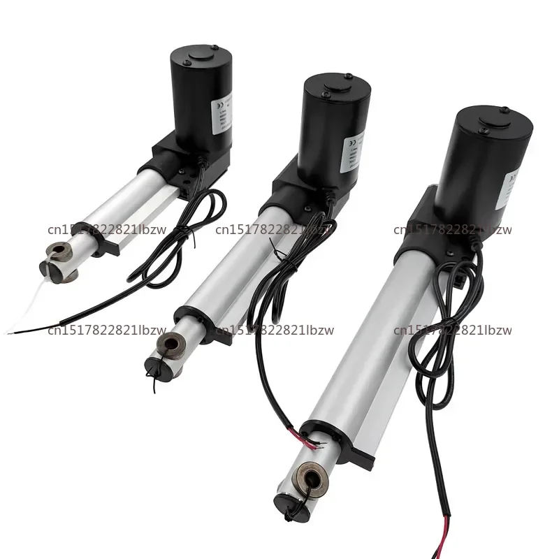 DC Linear Actuator 12V 24V DC Linear Motor Heavy Duty 6000N For Controller Home Use Sofa Recliner Lift Stroke 100mm 150mm 200mm
