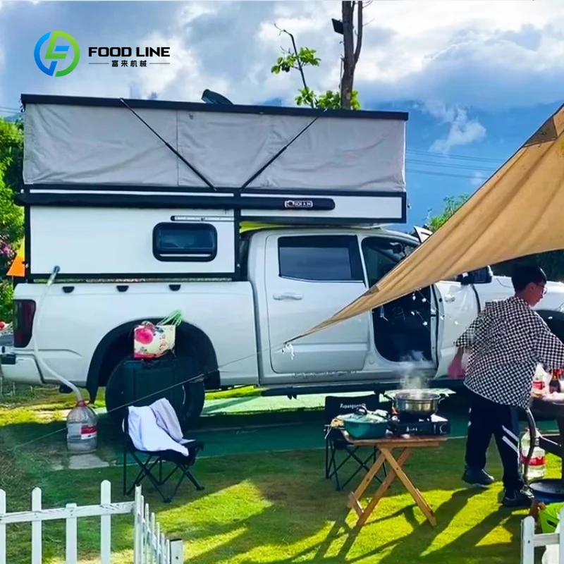 Customized Factory Price RV Camper Van Motorhome Camping Caravans Australian Standard Pickup Expedition Flatbed Box Truck Camper