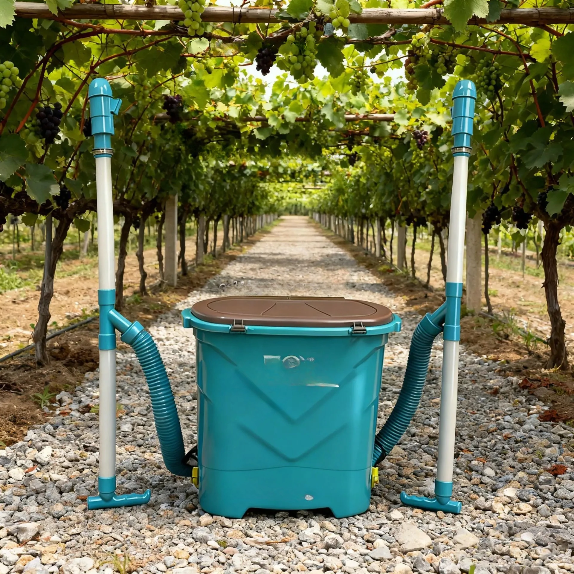 for Fertilization artifact Agricultural fertilizer sprinkler Fertilizer applicator back device sprinkler Top