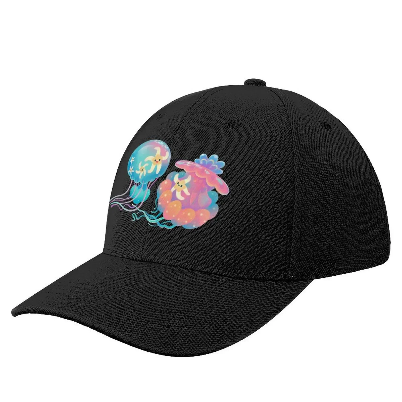 

Jellyfish bus Baseball Cap Beach Rave Military Tactical Cap Women's Men's