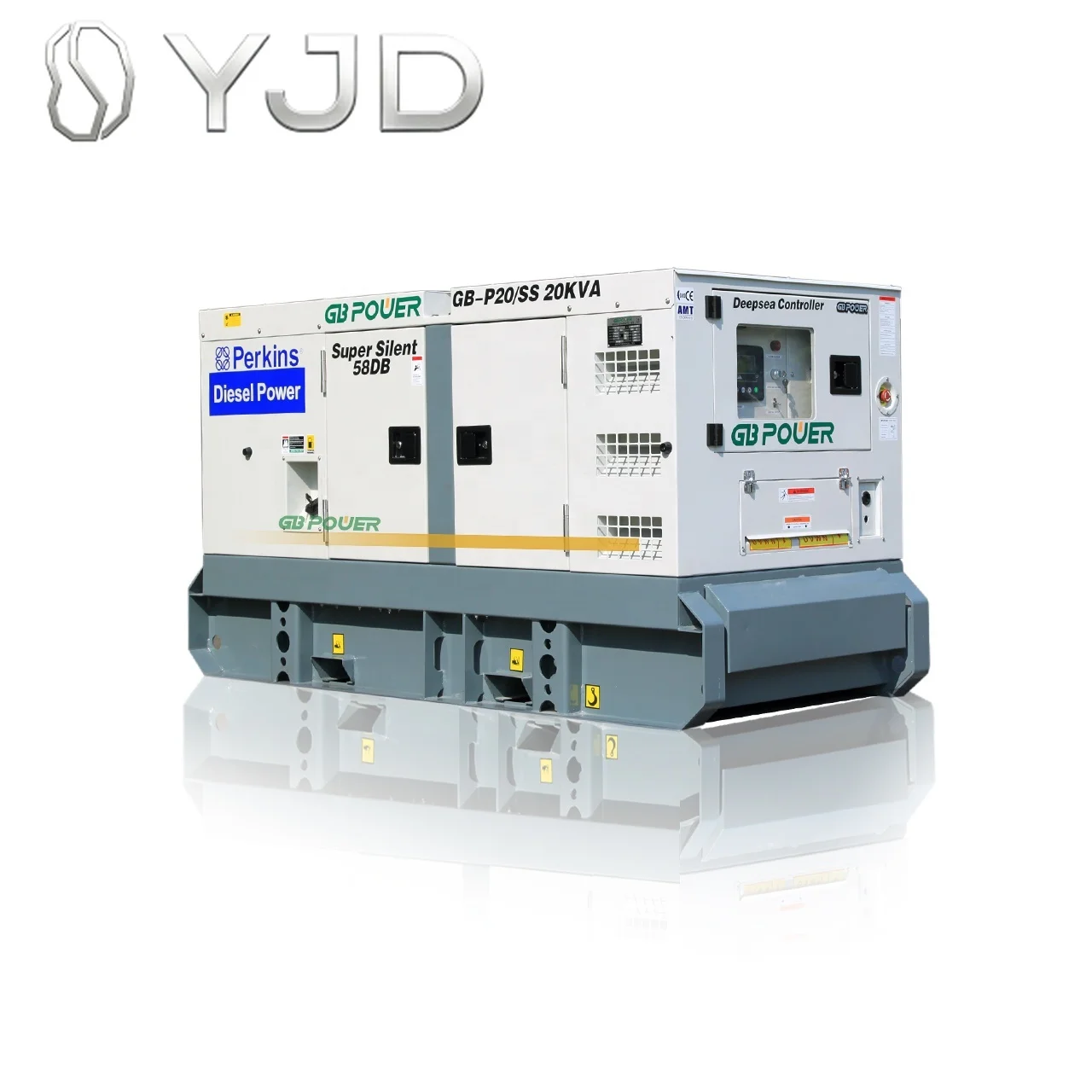 OEM Silent 10KVA Generators Set 10kw diesel Generator Price with Pekins 404A-22G Silent Diesel Power Plant