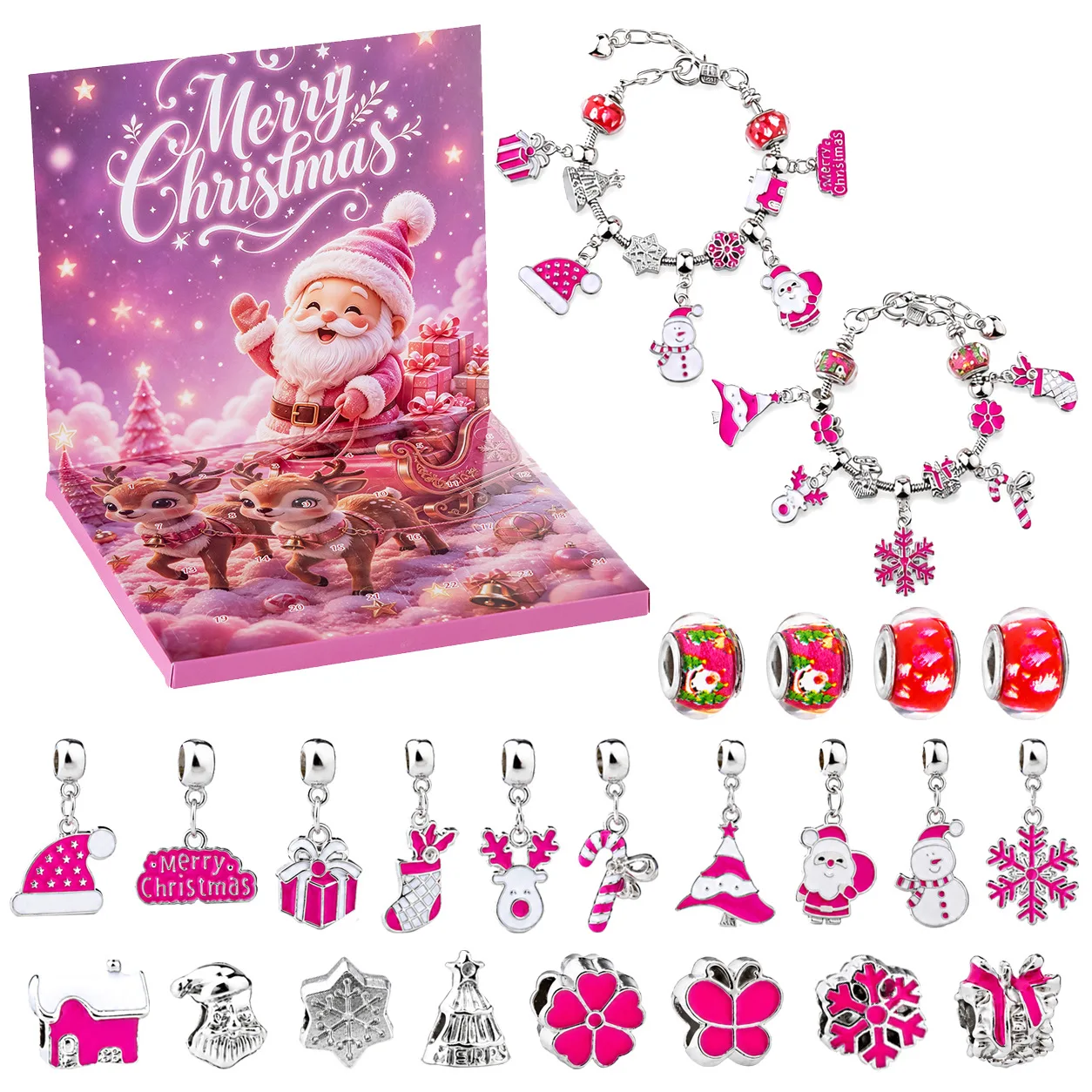 Jewelry Making Advent Calendar - 2026 Christmas Advent Calender Gift Box