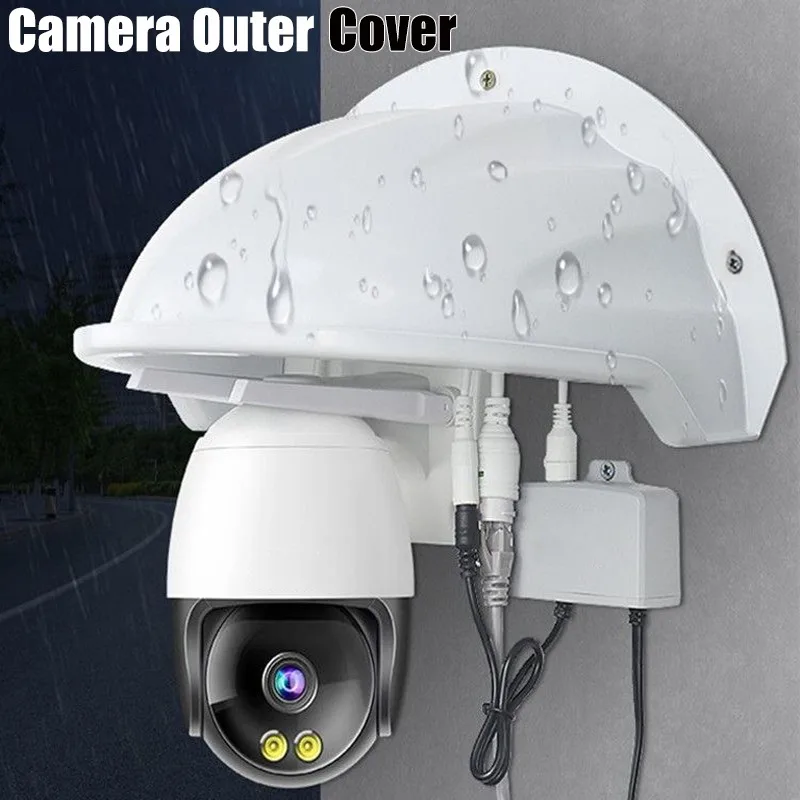 Protective Covers Shield Wall Waterproof Rainproof Cover CCTV Turret Dome Cameras Protection Box Security Camera Protection Case