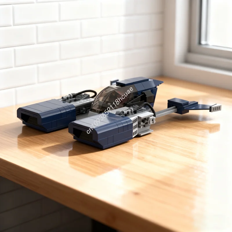 

244 шт. MOC City Cruiser Star Battle Модель Строительные блоки Сборка DIY Идея Образование Рождественские подарки Кирпичные игрушки Дети День рождения