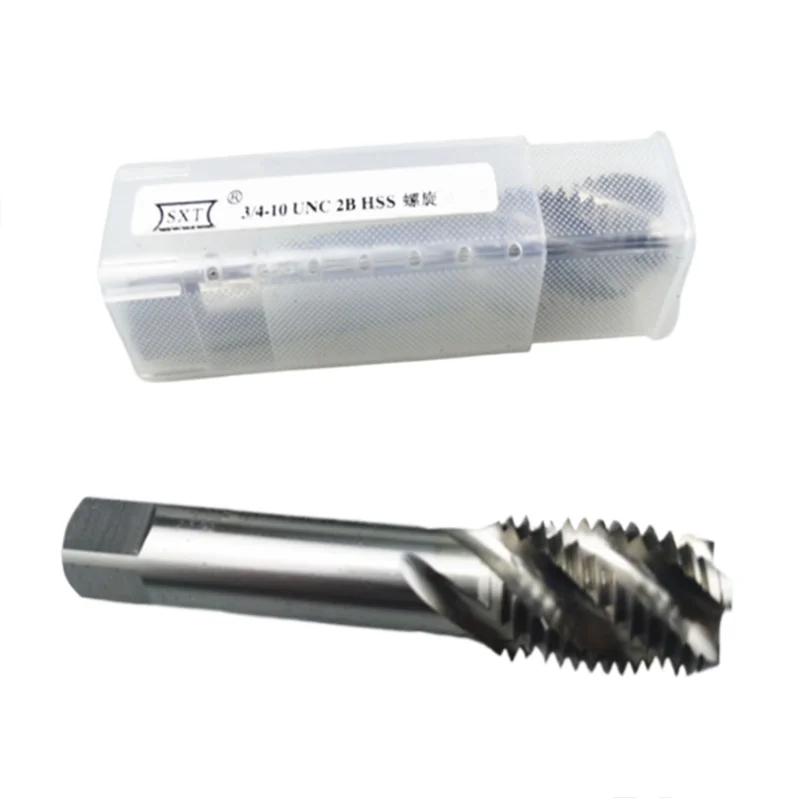 Imagem -02 - American Spiral Groove Machine Tap Usado para Ferramentas de Perfuração e Rosca Interna Unc Unf W6542 Hss 1pc Aço Inoxidável