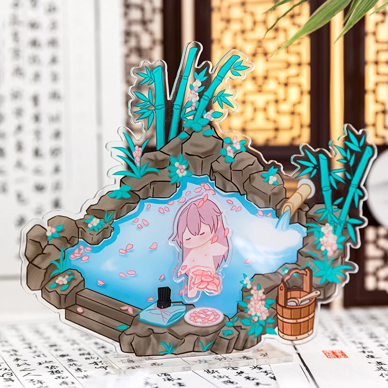 

Anime Ashes of the kingdom Yuan Ji Acrylic Stand Figure Model Plate Cosplay Collection Desktop Decor Gifts