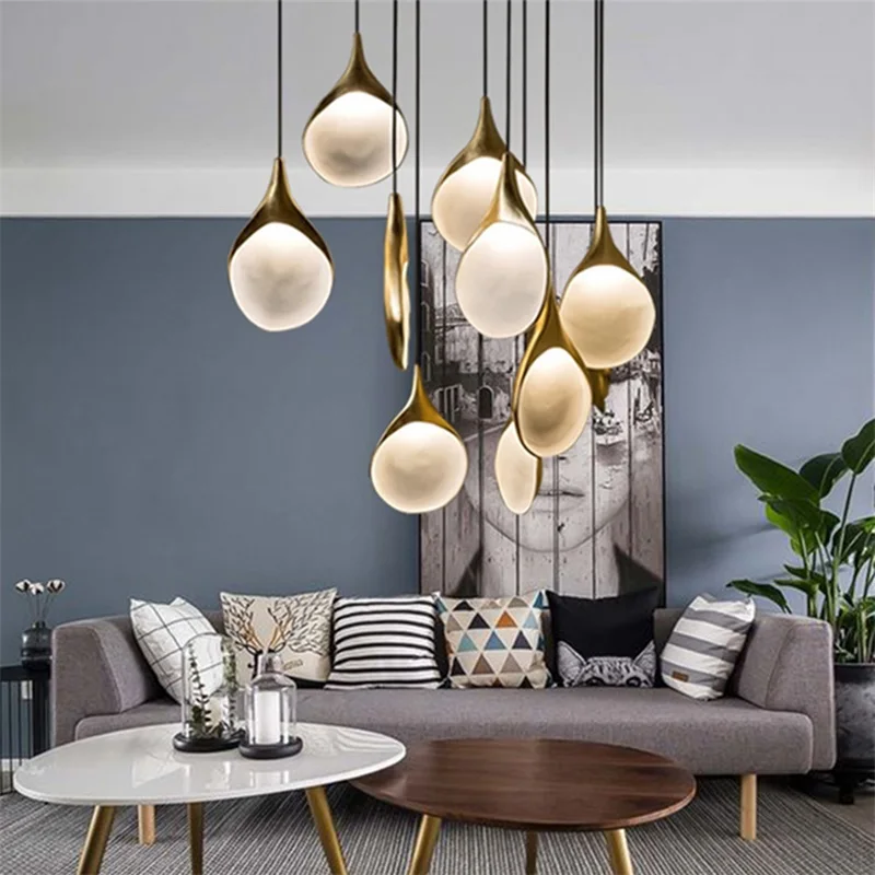 Sofeina Postmoderne Hanglamp Creatieve Led Opknoping Armaturen Moderne Decoratieve Verlichting Eetkamer Woonkamer Kroonluchter