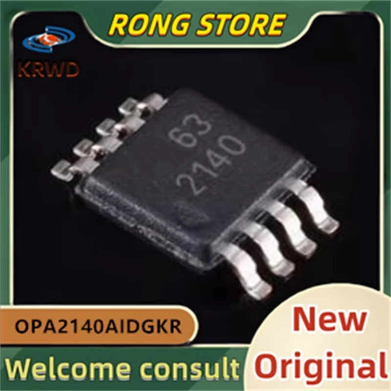 5PCS 2140 New and Original OPA2140AIDGKR OPA2140AIDGK OPA2140AIDG OPA2140AID OPA2140AI OPA2140A OPA2140