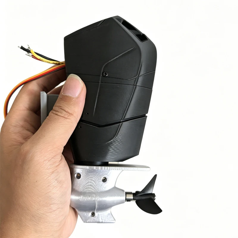 1 Stück 3S RC-Bootsaußenbordmotor mit 2212 bürstenlosen Motoren, 3 mm Durchmesser, Edelstahlwelle, externer Motor, DIY-Montageteile
