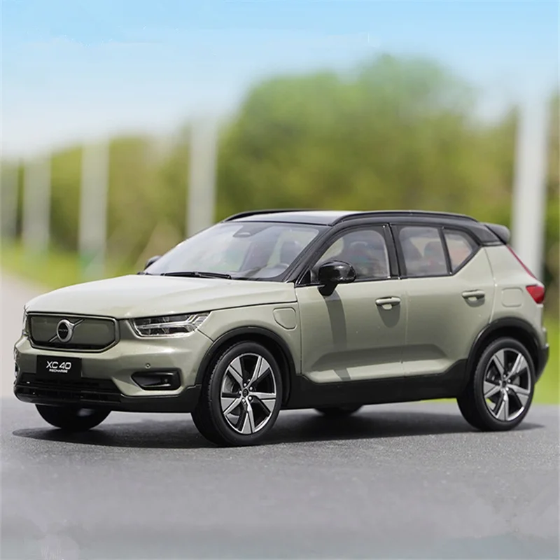 

New 1:18 2023 XC40 SUV Alloy New Energy Car Model Diecast Metal Toy Vehicle Car Model Simulation Collection Children Gift