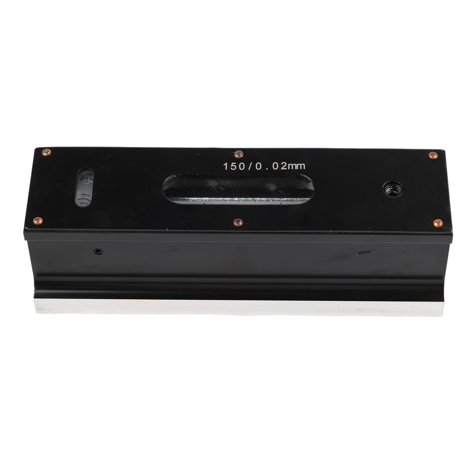 100mm Heavy-Duty Metal Strip Level with 0.02mm Resolution Designed for Industrial Horizontal Measurement and Setup